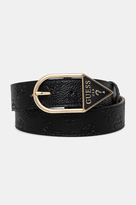 Guess curea CRESIDIA femei, culoarea negru, BW9223 P5235