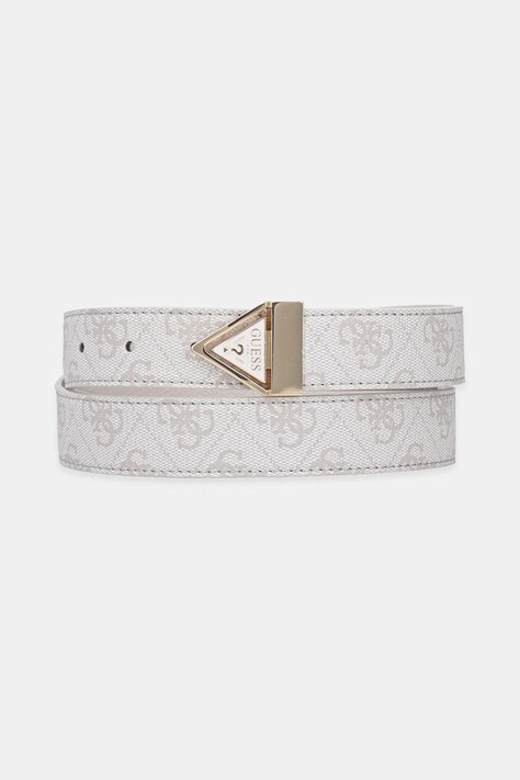 Guess curea cu doua fete NOELLE femei, culoarea bej, BW9224 P5230