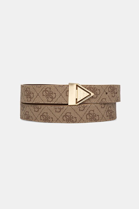 Колан с две лица Guess NOELLE дамски в кафяво BW9224 P5230