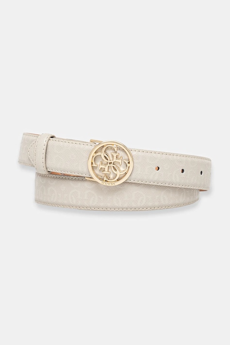 Guess curea BETULA femei, culoarea bej, BW9225 P5230