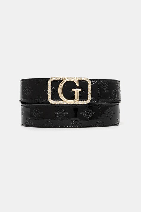 Guess curea ARNELA femei, culoarea negru, BW9230 P5235