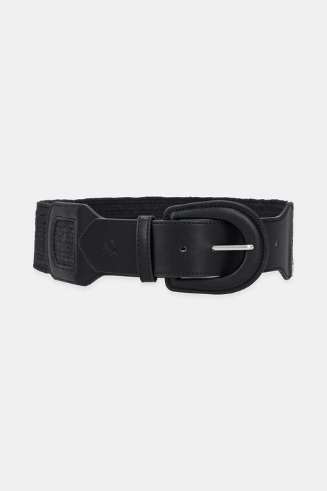 United Colors of Benetton curea culoarea negru, 6LNTDL018