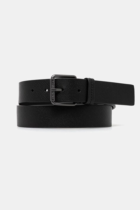 Кожаный ремень Calvin Klein мужской цвет чёрный K50K512648