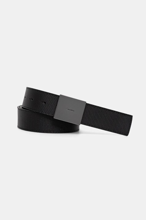 Шкіряний ремінь Calvin Klein чоловічий колір чорний K50K512658