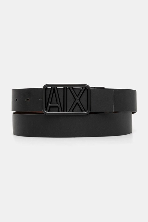Ремінь Armani Exchange чоловічий колір чорний XM001006 AF13931