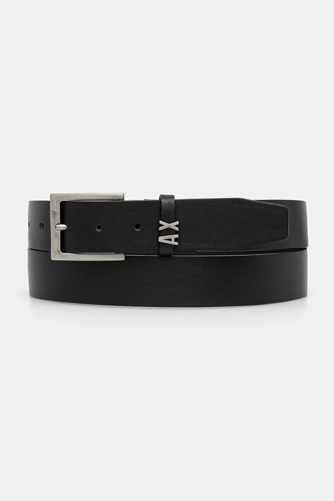 Armani Exchange pasek męski kolor czarny XM000606 AF12704
