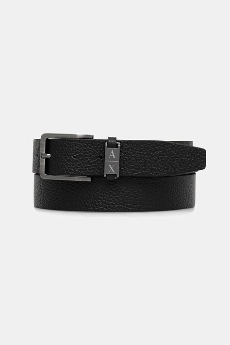 Ремінь Armani Exchange чоловічий колір чорний XM001099 AF13990