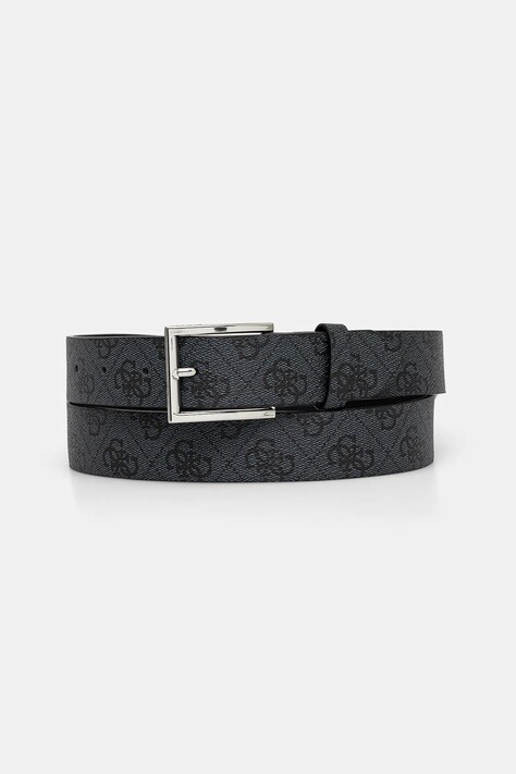 Guess curea bărbați, culoarea negru, BMANLO P5135
