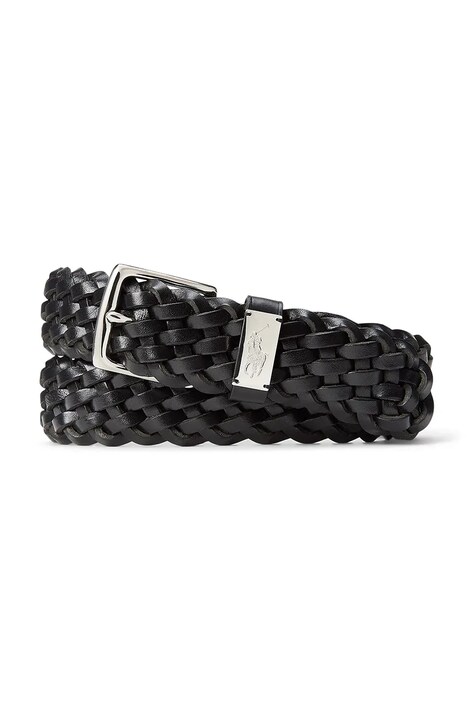 Polo Ralph Lauren curea de piele barbati, culoarea negru, 405931713