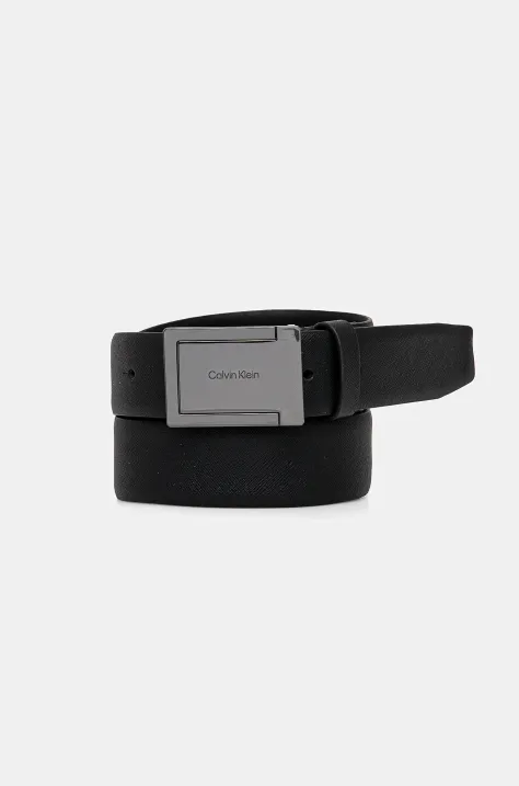 Calvin Klein pasek męski kolor czarny K50K512843