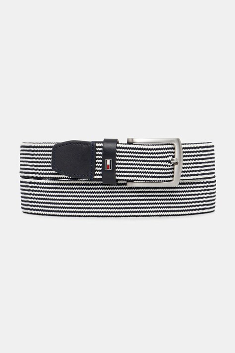 Tommy Hilfiger curea barbati, culoarea albastru marin, AM0AM13354