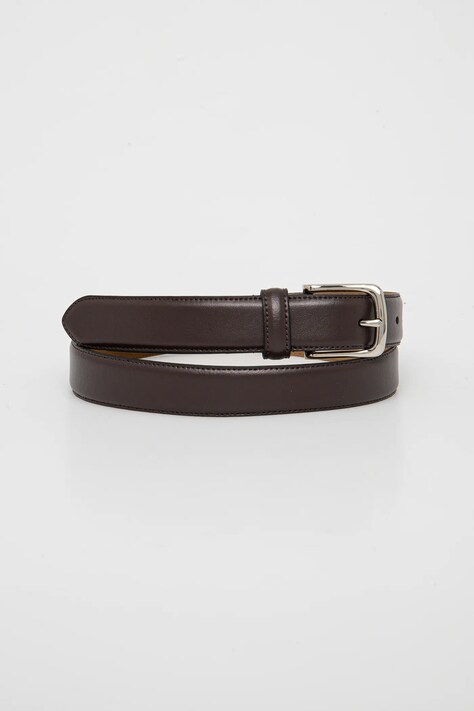 Abercrombie & Fitch cintura in pelle uomo colore marrone KI112-5003