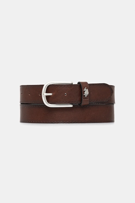 U.S. Polo Assn. cintura in pelle Dallas uomo colore marrone WEUDX2641MHA