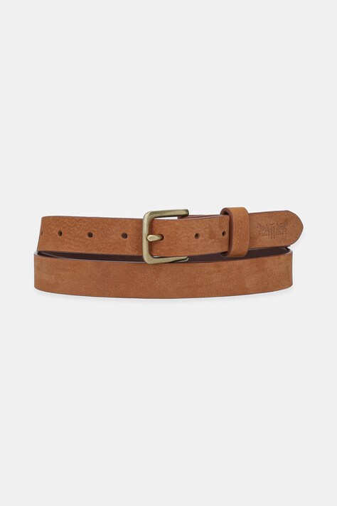 Levi's curea bărbați, culoarea maro, 0009Y-0002