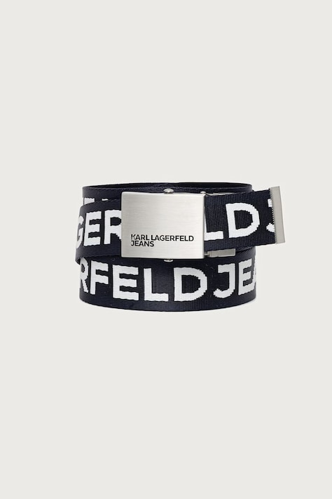 Karl Lagerfeld Jeans kétoldalas öv sötétkék A1M33131