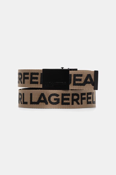 Karl Lagerfeld Jeans двосторонній ремінь — SS25-PAU002, чорний — фото 2