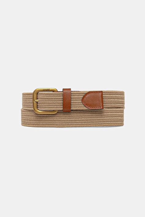 Levi's curea culoarea bej, D7929-0002