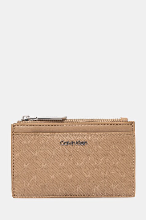 Гаманець Calvin Klein жіночий колір бежевий K60K612827