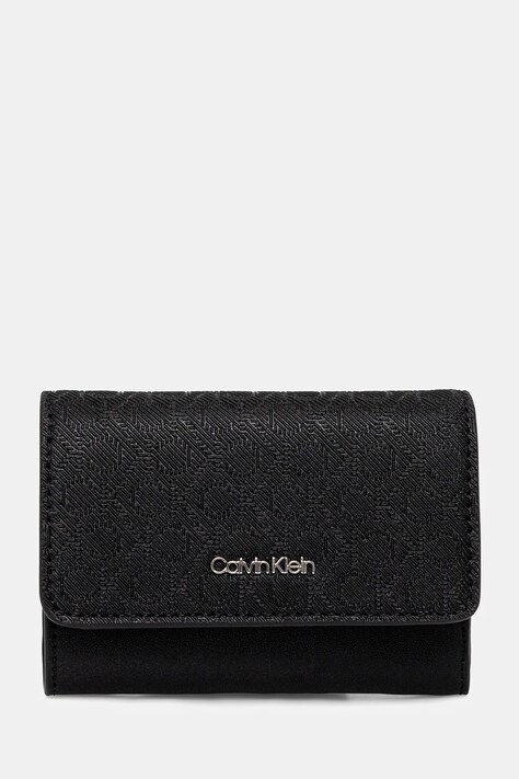 Novčanik Calvin Klein za žene, boja: crna, K60K612829