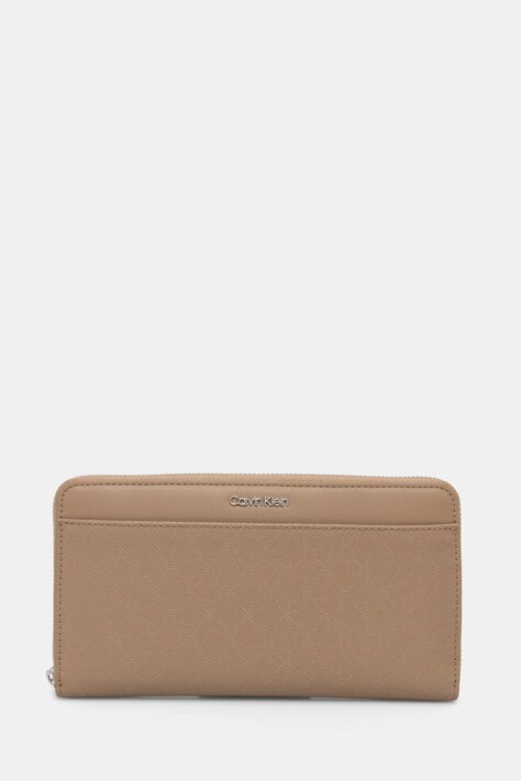 Novčanik Calvin Klein za žene, boja: bež, K60K613072