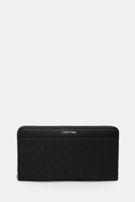 Calvin Klein portofel femei, culoarea negru, K60K613072