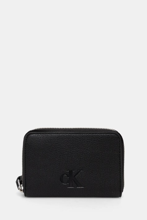 Peněženka Calvin Klein Jeans černá barva, K60K613058