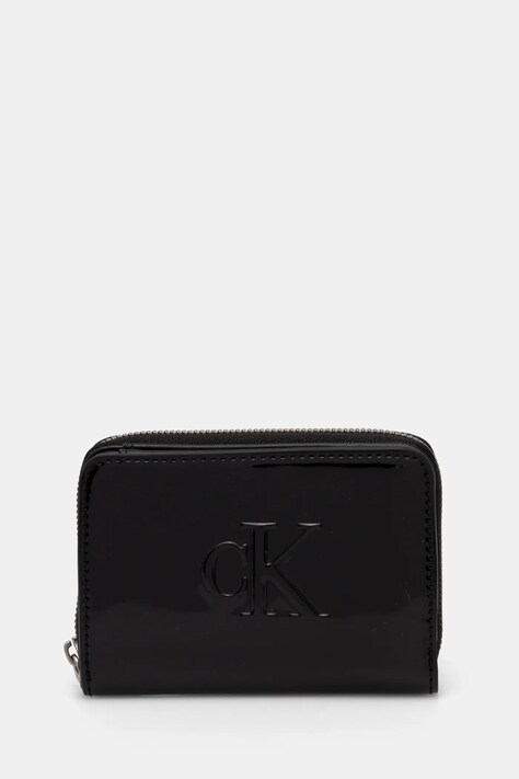 Peněženka Calvin Klein Jeans černá barva, K60K613059