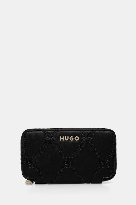 HUGO pénztárca fekete, női, 50535930