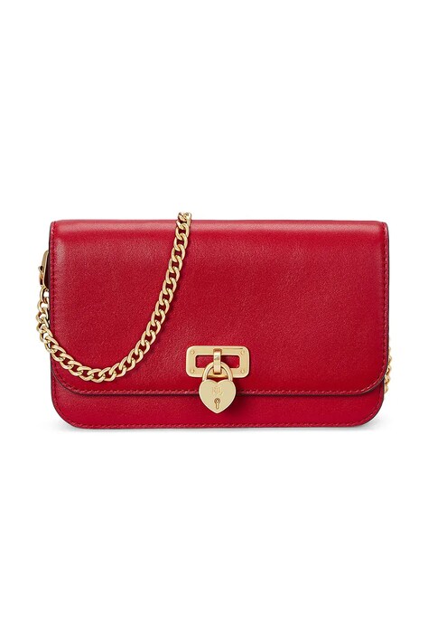 Lauren Ralph Lauren bőr pénztárca piros, női, 432962115