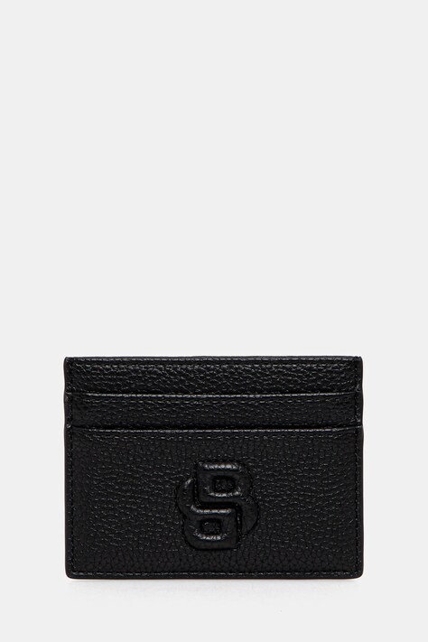 BOSS card holder culoarea negru, 50536349