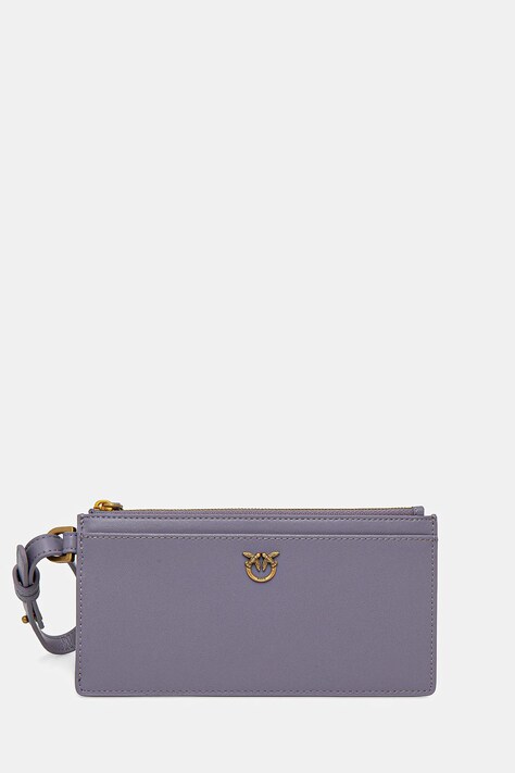 Pinko portofel de piele femei, culoarea violet, 103611 A0F1