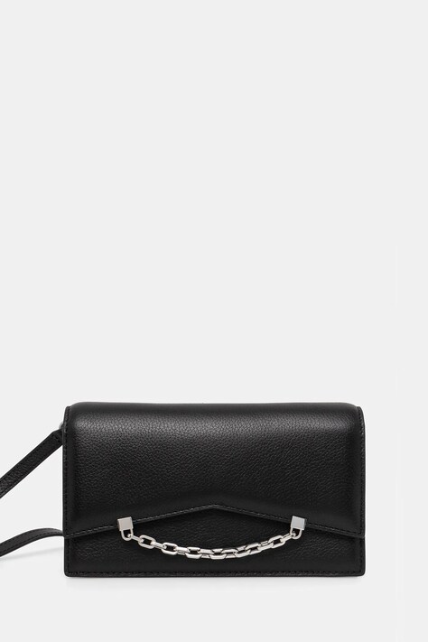 Karl Lagerfeld poseta de piele culoarea negru, A1W32037