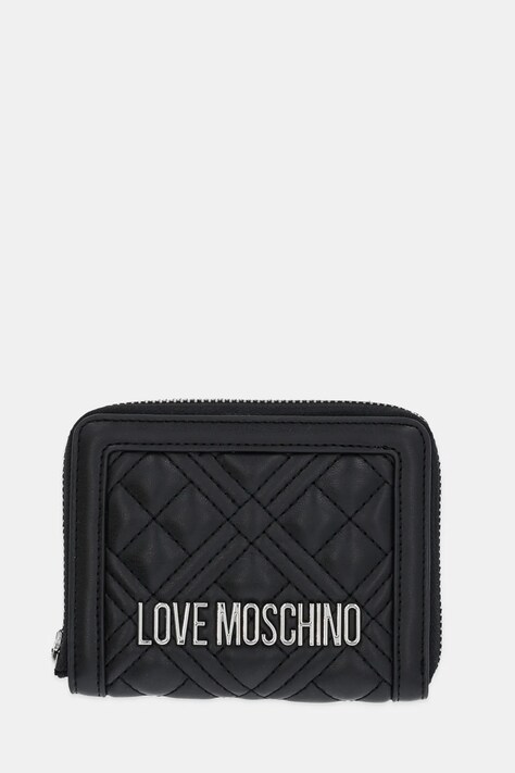 Love Moschino portfel damski kolor czarny JC5710PP1