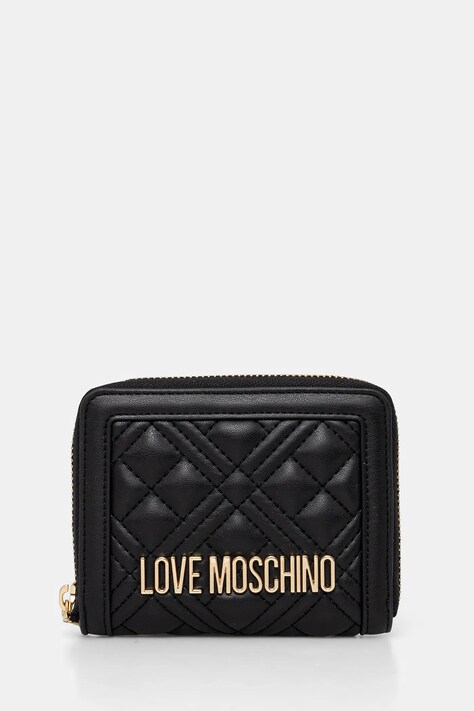 Love Moschino portfel damski kolor czarny JC5710PP1