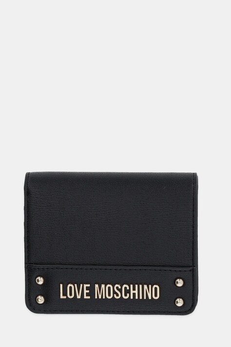 Love Moschino portfel damski kolor czarny JC5703PP1