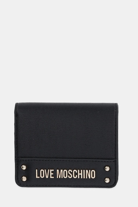 Love Moschino portfel damski kolor czarny JC5703PP1