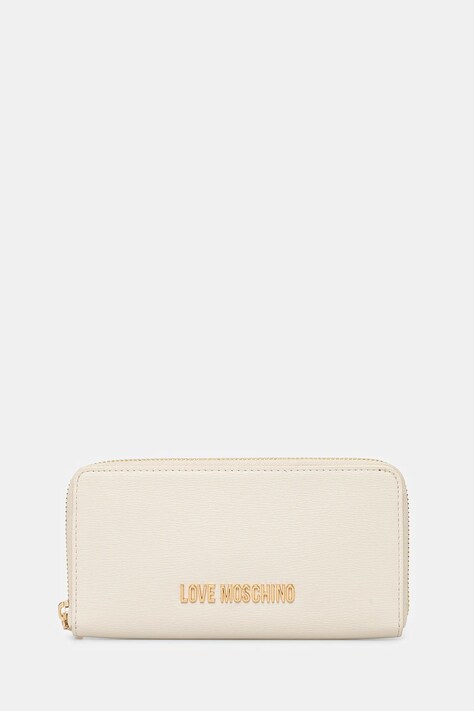 Гаманець Love Moschino жіночий колір бежевий JC5700PP1