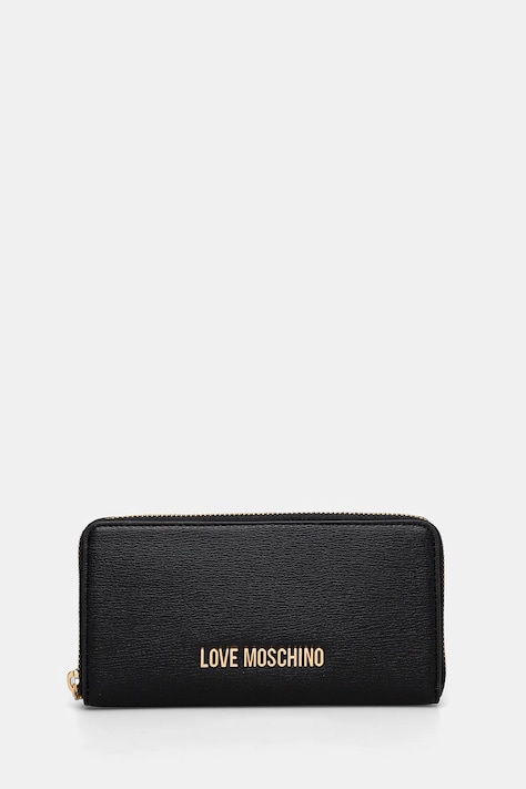Novčanik Love Moschino za žene, boja: crna, JC5700PP1
