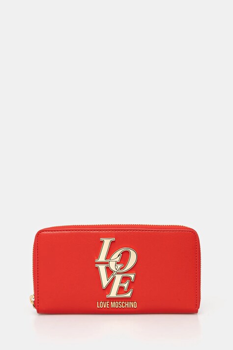 Love Moschino portfel damski kolor czerwony JC5664PP1