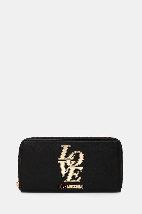 Love Moschino portofel femei, culoarea negru, JC5664PP1
