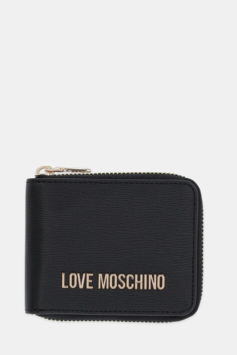Love Moschino portfel damski kolor czarny JC5639PP1