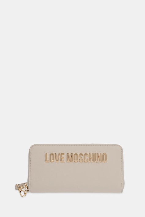 Портмоне Love Moschino дамски в бежово JC5620PP1