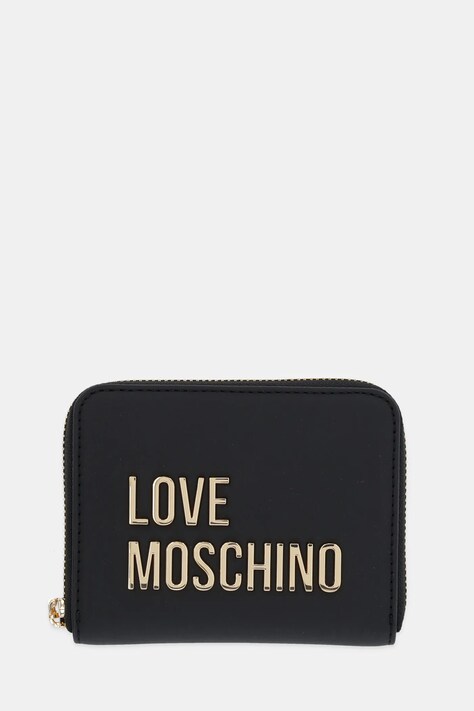 Love Moschino portfel damski kolor czarny JC5613PP1