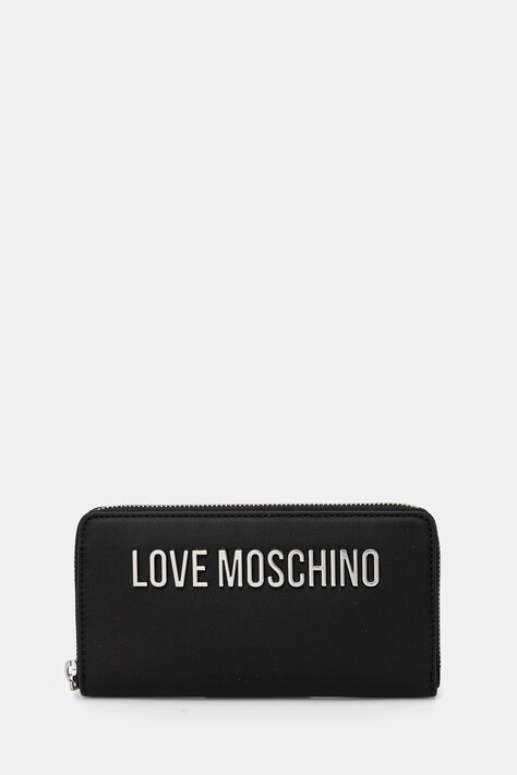 Love Moschino portfel damski kolor czarny JC5611PP1