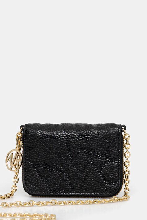 Armani Exchange portfel damski kolor czarny XW000309 AF13680