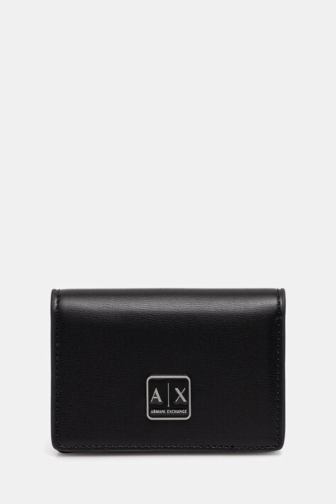 Armani Exchange portfel damski kolor czarny XW000953 AF12153