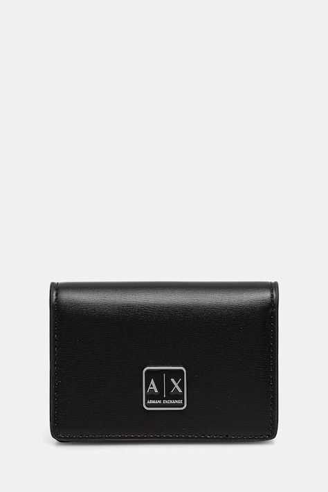 Armani Exchange portfel damski kolor czarny XW000953 AF12153