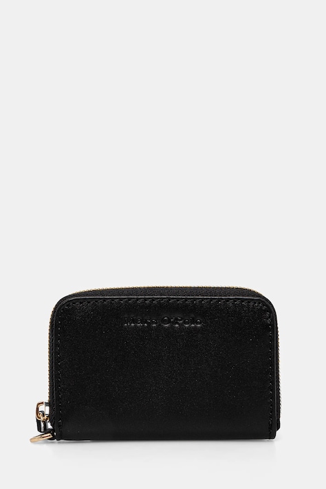 Kožená peněženka Marc O'Polo černá barva, 41119905102141