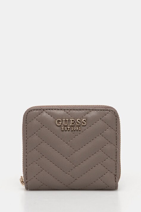 Peněženka Guess ANNING šedá barva, SWQG95 08137