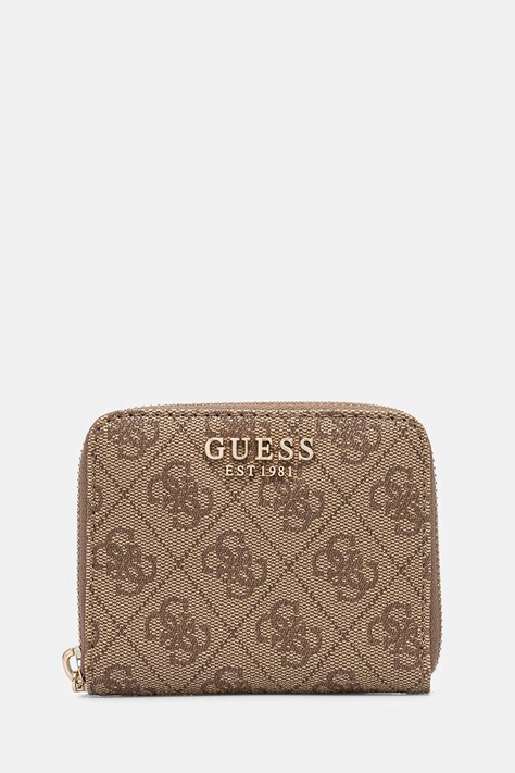 Guess portofel ECO ERICA femei, culoarea bej, SWSG95 10137